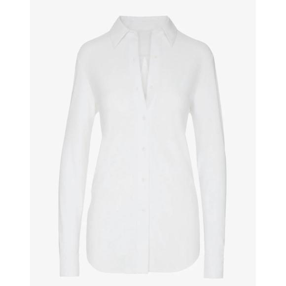 NEW COMMANDO classic oversized button down shirt in white - Picture 3 of 3